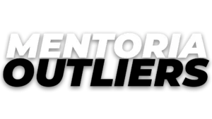 Logo mentoria outliers preto e branco